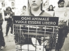 Attivisti Essere Animali Piazza Duomo Milano 13 Aprile