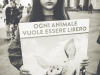 Attivisti Essere Animali Piazza Duomo Milano 13 Aprile